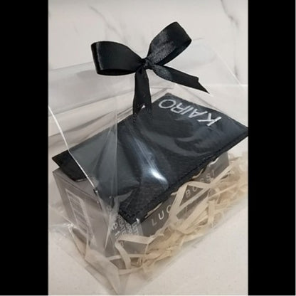 PERSONALISED EMBROIDERY CARD HOLDER & PERFUME SET