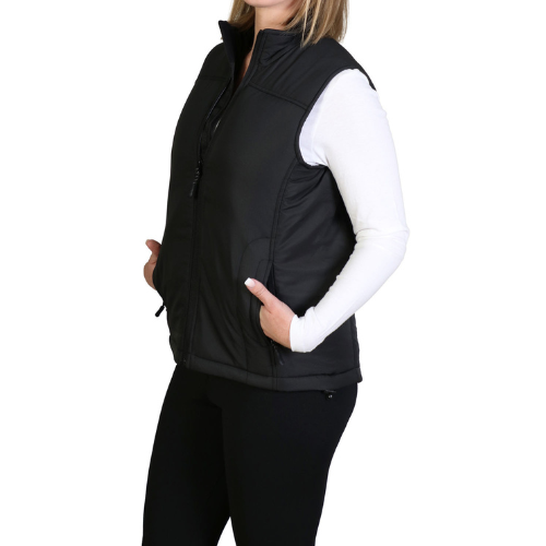 UNISEX Mercedes-benz logo EMBROIDERED onto BLACK BODYWARMERS