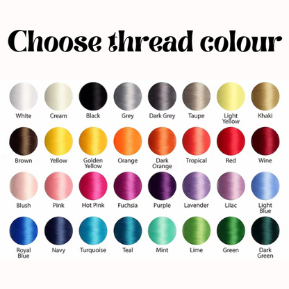 PERSONALISED EMBROIDERY BABY BAGS